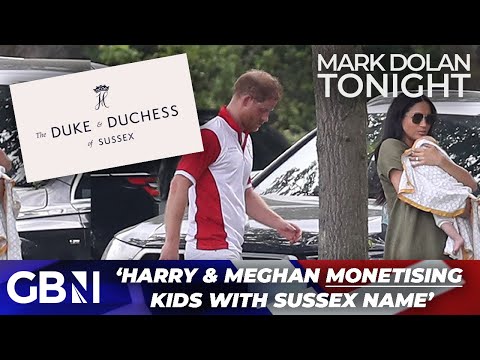 ‘They’re MONETISING the kids’ | Harry and Meghan DEFY palace and protocol to give kids ‘Sussex’ name