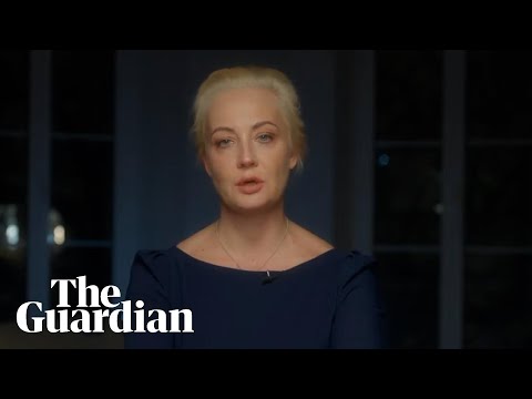 Yulia Navalnaya: ‘I will continue the work of Alexei Navalny’