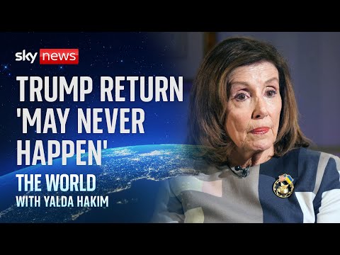 Nancy Pelosi on “grotesque” Trump, the Ukraine war and the death of Alexei Navalny