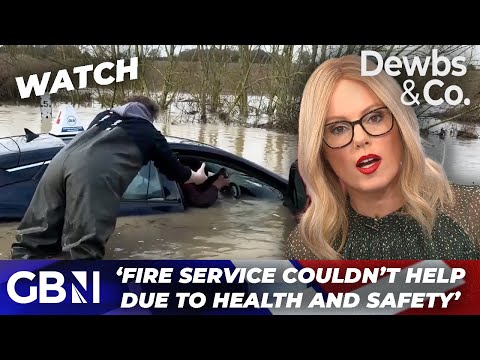Health & safety gone MAD | Watch stranger pull man from car, as fire crews couldn’t due to ‘safety’