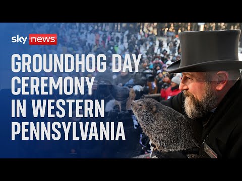 Watch live: Groundhog Day ceremony held in western Pennsylvania