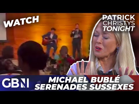 WATCH Michael Bublé serenade Harry & Meghan with personalised song | ‘It’s just so SYCOPHANTIC!’