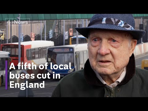 England has lost 28% of local bus provision per person since 2011