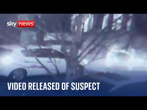 London chemical attack: Video released of suspect attempting to drive towards victim
