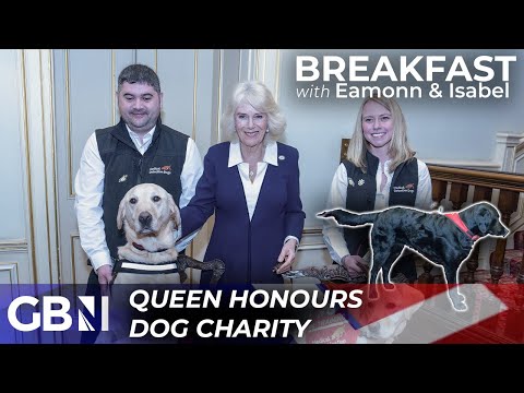 Queen Camilla URGES greater use of medical detection dogs