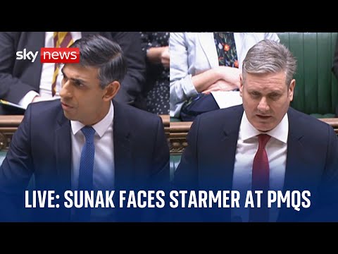 PMQs: Rishi Sunak faces MPs after ’embarrassing’ Trident missile crash during test launch
