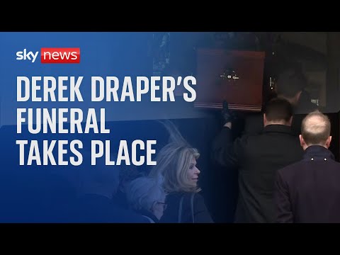 Watch: Elton John, Tony Blair and Richard Madeley attend Derek Draper’s funeral