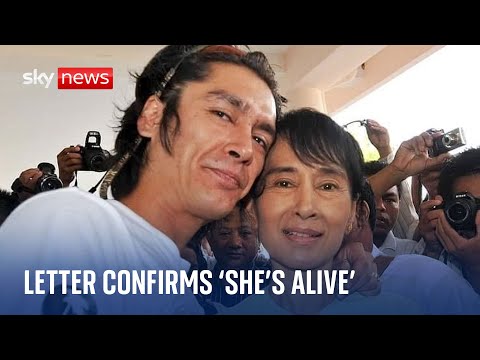 Aung San Suu Kyi’s son receives letter from imprisoned former Myanmar leader