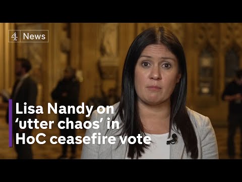 ‘Utterly reject idea that Labour party can tell the Speaker what to do’ says Labour’s Lisa Nandy
