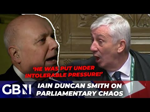 Iain Duncan Smith defends Lindsay Hoyle’s position as Speaker – Labour tried to ‘bend the rules!’