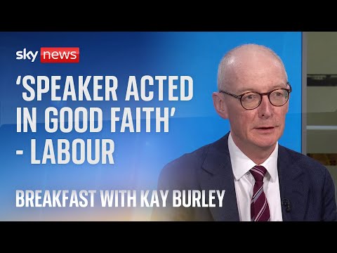 Commons Speaker ‘acted in good faith’, says Labour MP Pat McFadden