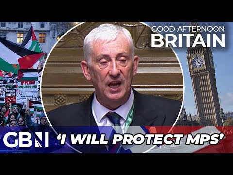 ‘I will do anything to protect ANYBODY in this chamber’ – Lindsay Hoyle hits back
