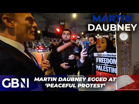 Martin Daubney SLAMS two-tier policing after being egged and ASSAULTED at pro-Palestine protest