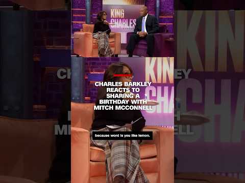 Charles Barkley reacts to sharing a birthday with Mitch McConnell