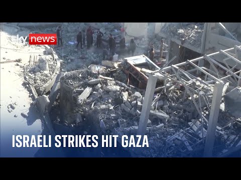 Gaza: At least 48 people reported dead in Israeli strikes