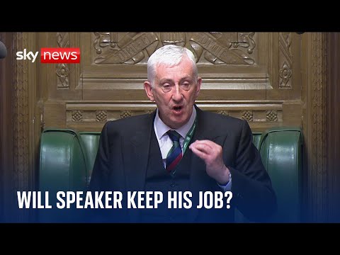 Can the Speaker hold on to his job after Commons chaos?