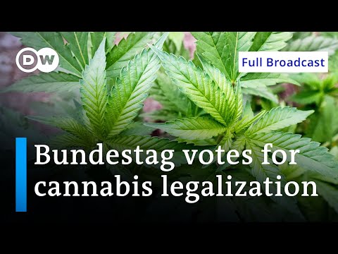 Feb. 23, 2024 full broadcast: German lower house approves cannabis legalization bill | DW News