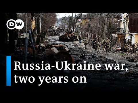 Two-year anniversary of Russian invasion of Ukraine | DW News