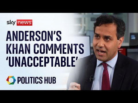 Lee Anderson’s Sadiq Khan remarks ‘completely and utterly unacceptable’
