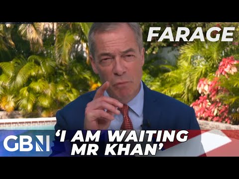 Nigel Farage CALLS OUT Sadiq Khan to respond to antisemitism in London – ‘I’m waiting…’