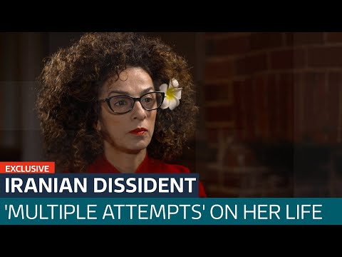Prominent Iranian dissident tells ITV News of ‘multiple attempts’ to assassinate her | ITV News