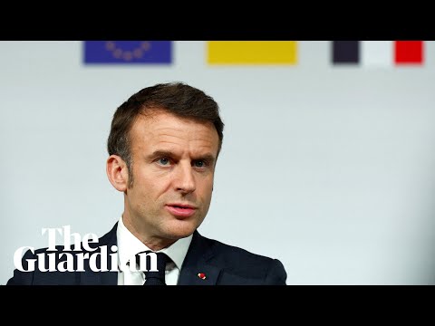 Macron refuses to rule out putting troops on ground in Ukraine in call to galvanise Europe