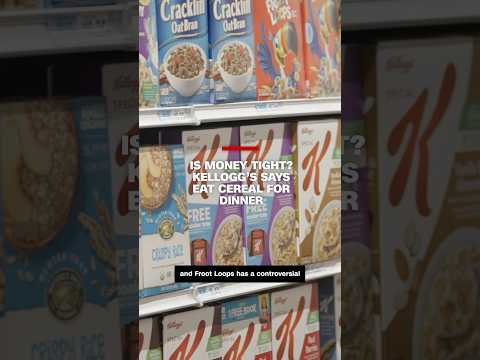 Is money tight? Kellogg’s says eat cereal for dinner