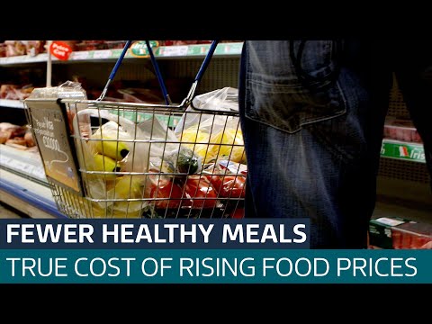 New price warning in place as data shows food is 5% more expensive than a year ago | ITV News