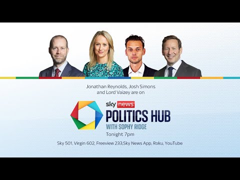 Watch Politics Hub with Sophy Ridge as we launch our Voters Panel – a first for UK Politics