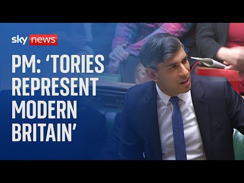PMQs: ‘Tories represent modern Britain’ – Rishi Sunak