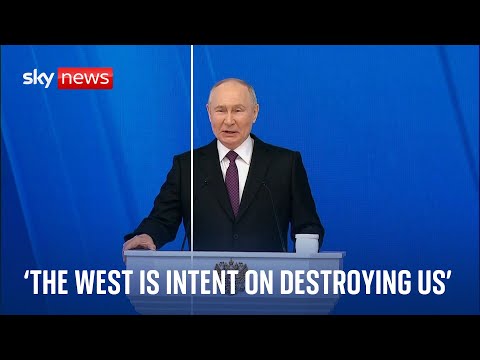 ‘The West is determined to weaken us’ – Putin | Ukraine war