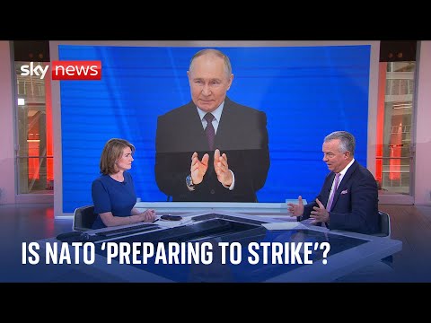 Putin threatens nuclear response as he claims NATO is ‘preparing to strike’ Russia