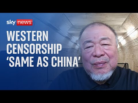 Exiled Chinese artist Ai Weiwei: ‘Censorship in West exactly the same as Mao’s China’