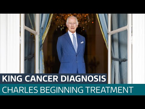 King Charles diagnosed with cancer and will take step back from official duties | ITV News