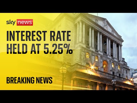 BREAKING: Interest rate held as inflation may drop to 2% in months