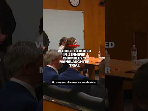 Hear the jury read the verdict in Jennifer Crumbley’s manslaughter trial