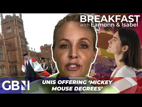 Universities offering ‘Mickey Mouse degrees’ leaving graduates ‘poor and under-employed’