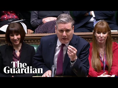 Starmer condemns Sunak comment on trans people as Brianna Ghey’s mother watches in gallery