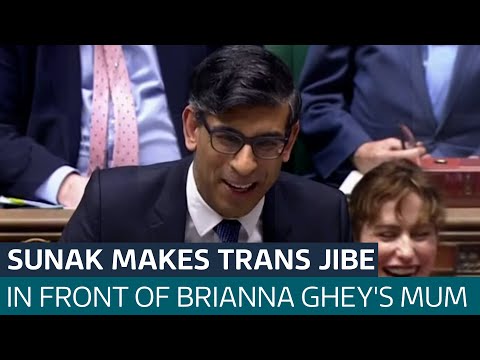 Rishi Sunak under fire after trans jibe made while Brianna Ghey’s mother in Commons | ITV News