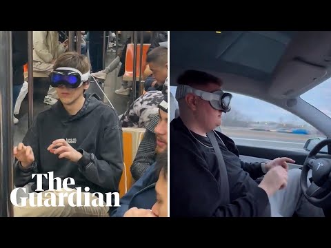 Safety concerns after people filmed using Apple Vision Pro headset