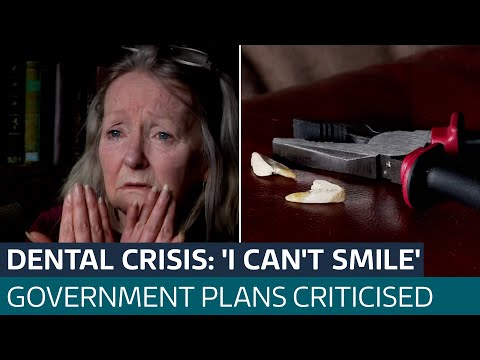 Woman who pulled out 12 teeth with pliers says government failing on NHS dentistry | ITV News