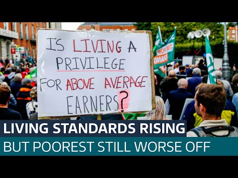 UK living standards slowly rising, but poorest are thousands of pounds worse off | ITV News