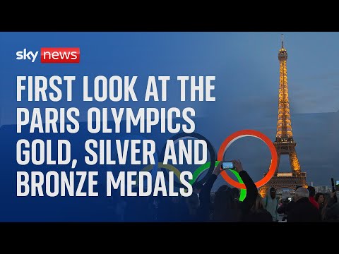 Watch live: 2024 Paris Olympics reveal their new medal design