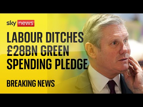 BREAKING: Labour confirms U-turn on £28bn green spending pledge