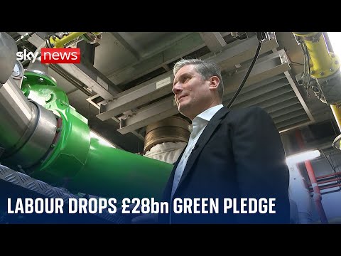 Labour drops £28bn green energy pledge
