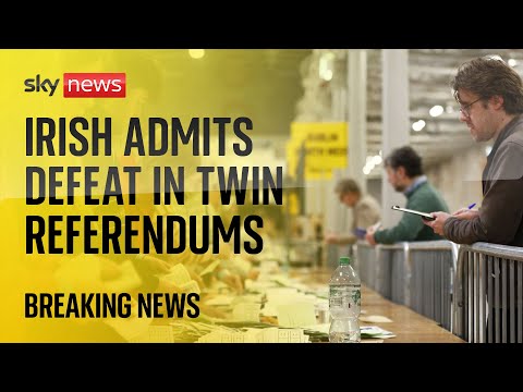 BREAKING: Irish government admits defeat over referendums on family and women’s roles