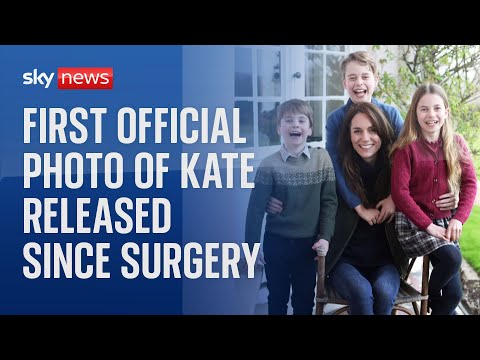 Princess of Wales releases first official photo since her surgery