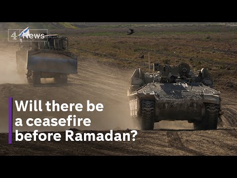 Ceasefire deal in Gaza before Ramadan ‘looking tough’, Biden says