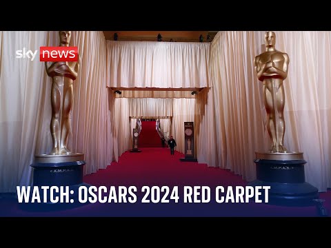 Watch Oscars 2024 live: Stars walk the red carpet ahead of the biggest night in film