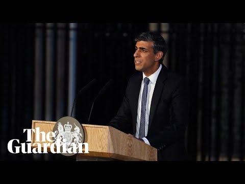 Rishi Sunak gives a speech outside Downing Street – watch live